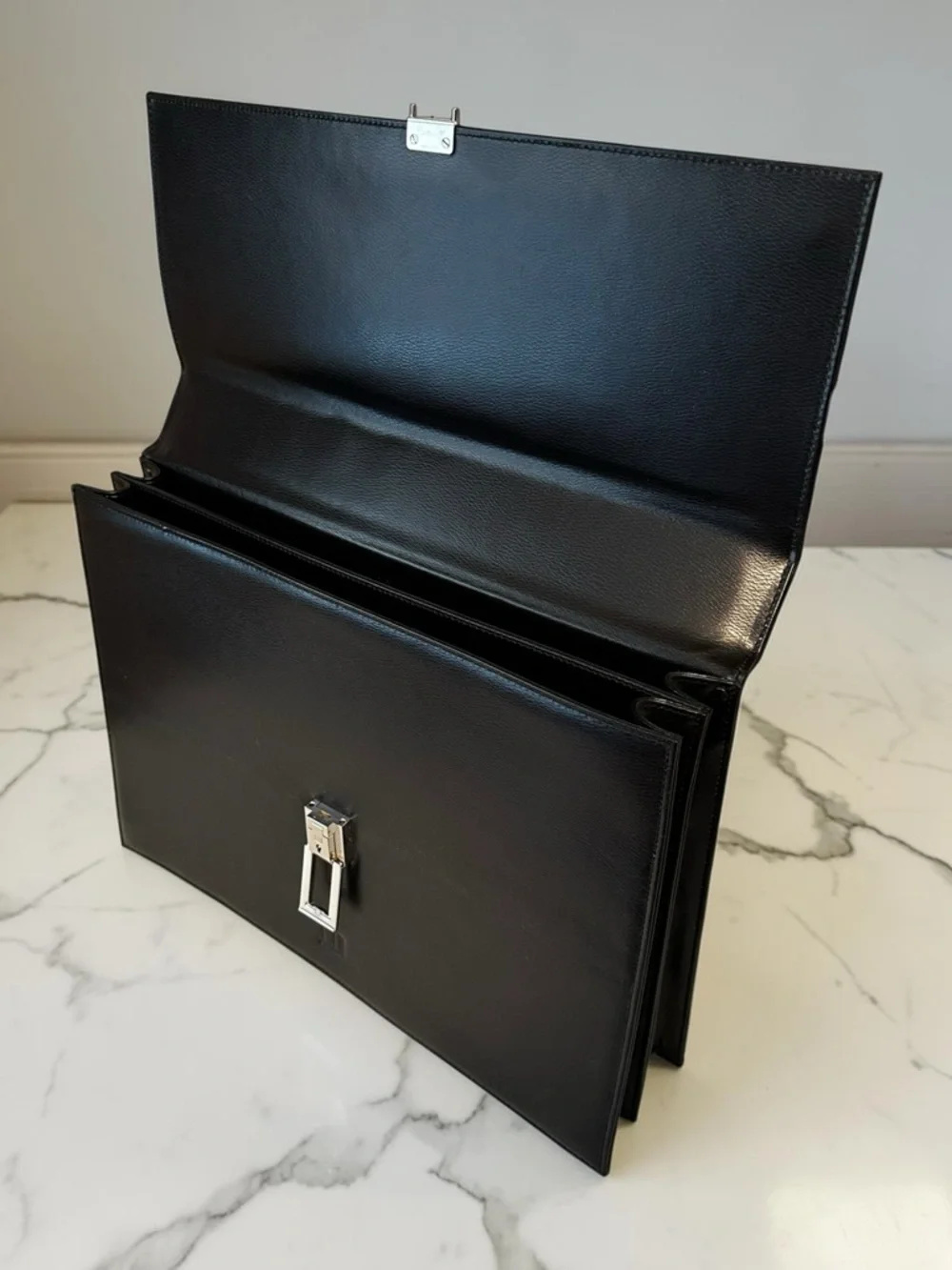 DUNHILL of LONDON Leather Briefcase / Portfolio / Satchel - ENGLAND NWT Vtg